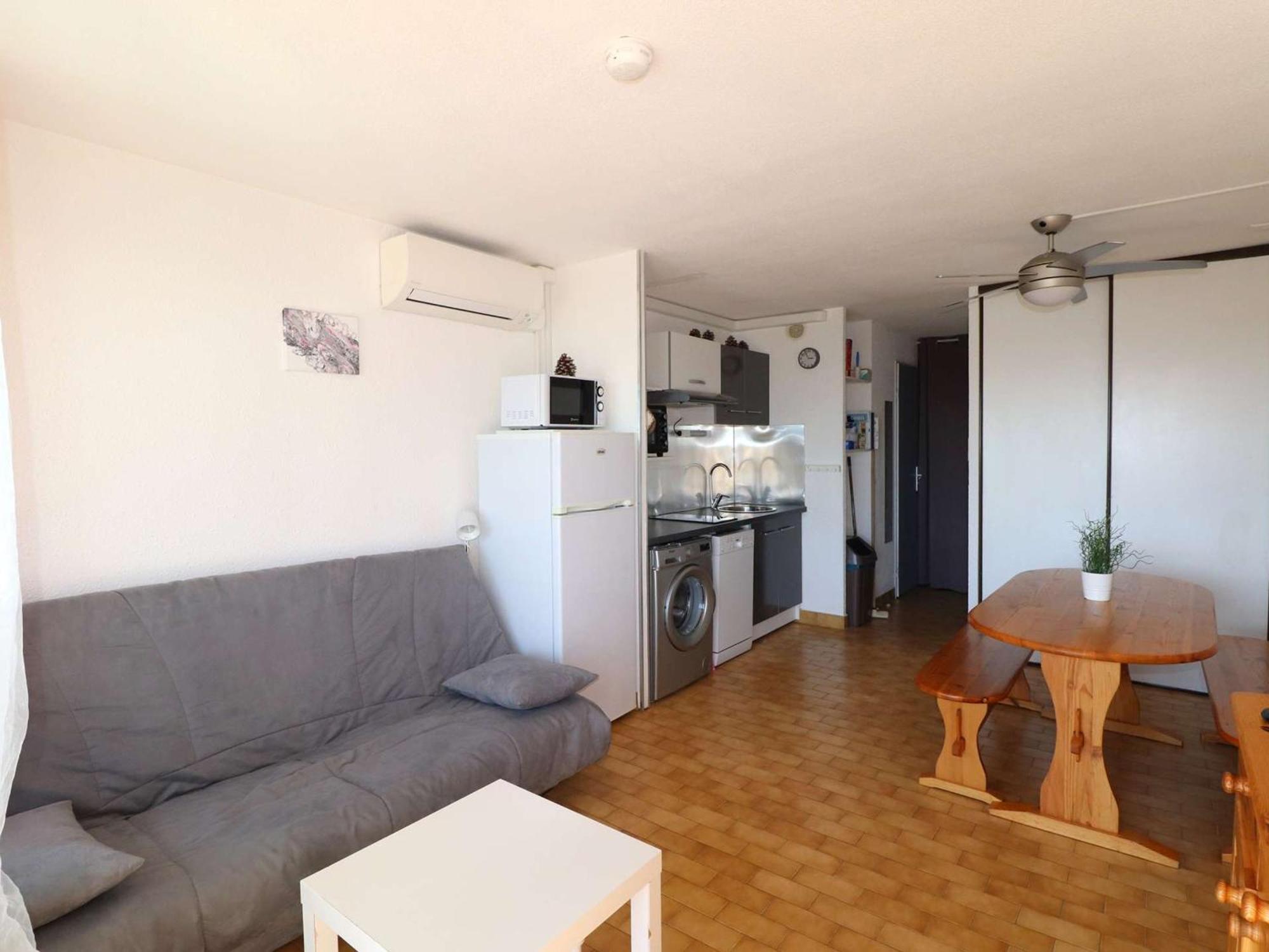 Studio Climatise Double Cabine Avec Piscine Et Parking A 650M De La Plage - Fr-1-307-140 Le Grau-du-Roi Kültér fotó